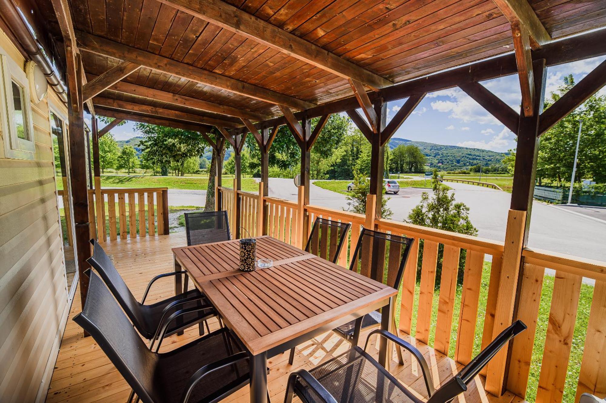Lake View Mobile Homes With Thermal Riviera Tickets In Terme Catez Catez ob Savi Exteriér fotografie